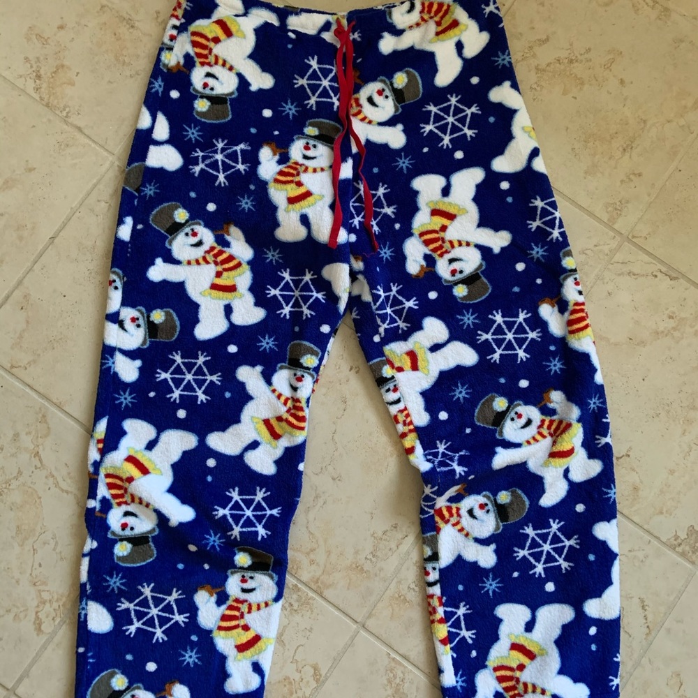 Ladies fleece pajama pants